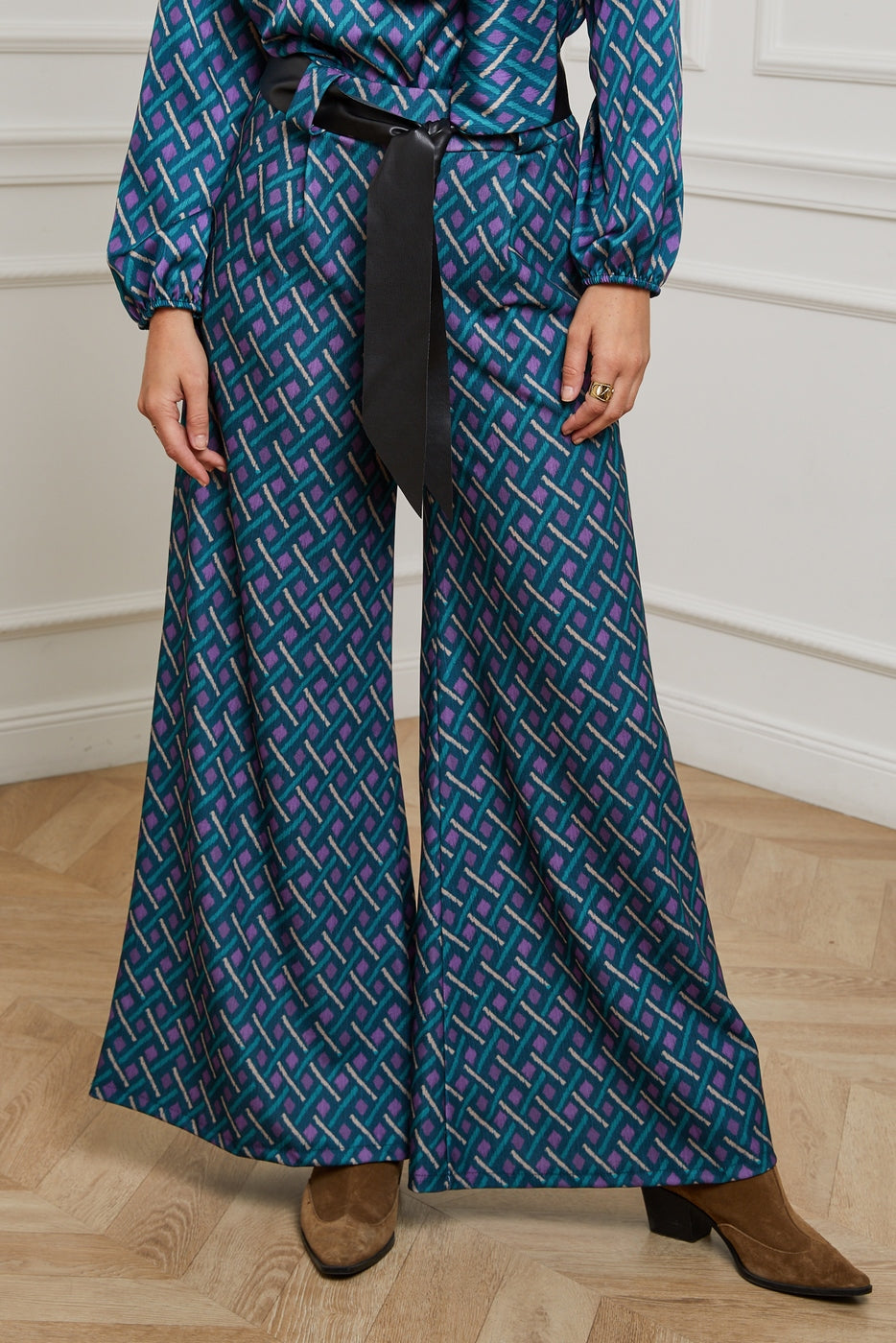 Pantalon - Petrole