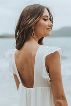 Robe Jenna Blanc Coton