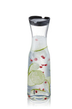Smartline - Carafe "Smartline" - Verre - 1 L - Noir/Transparent