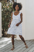 Robe Bianca Fleur Azur