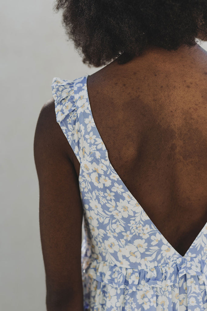 Robe Bianca Fleur Azur