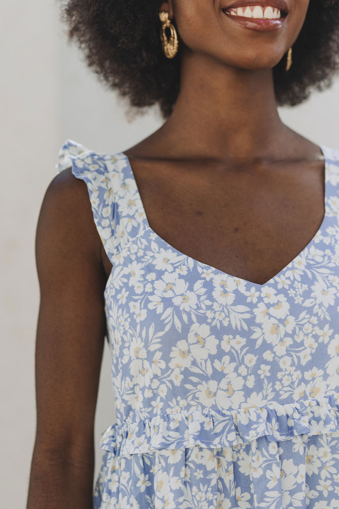 Robe Bianca Fleur Azur