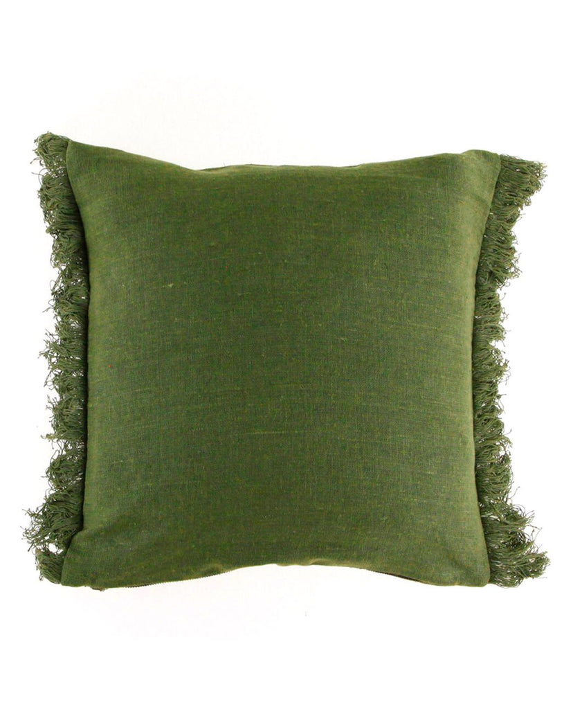 Housse De Coussin Wani - Kaki - 2 Tailles