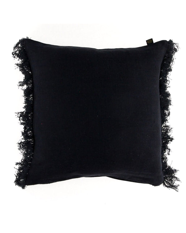 Housse De Coussin Wani - Charbon