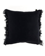 Housse De Coussin Wani - Charbon - 3 Tailles