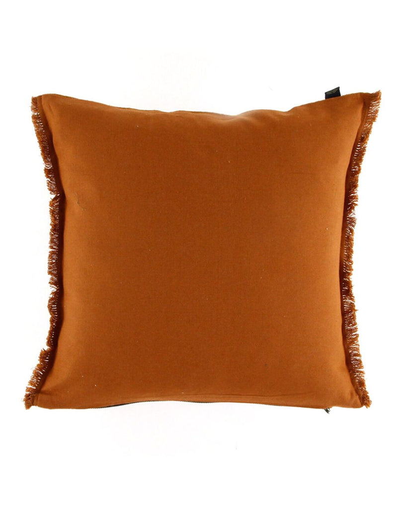 Housse De Coussin Tikri - Caramel - 3 Tailles