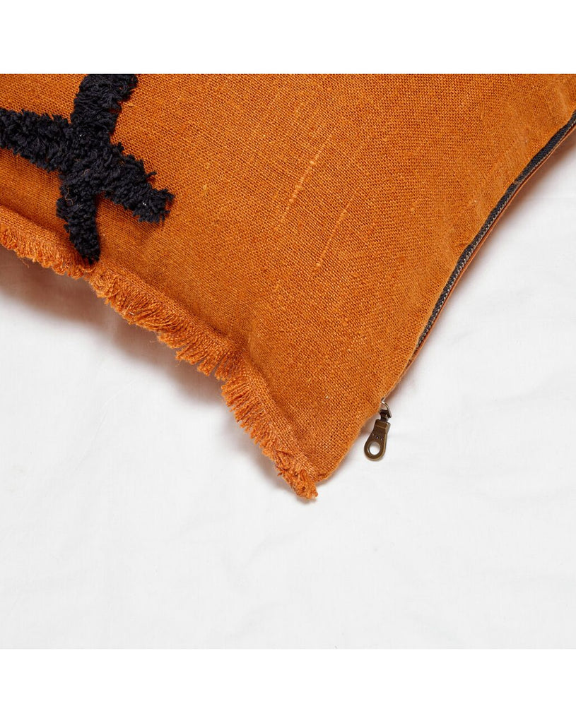 Housse De Coussin Tikri - Caramel - 3 Tailles