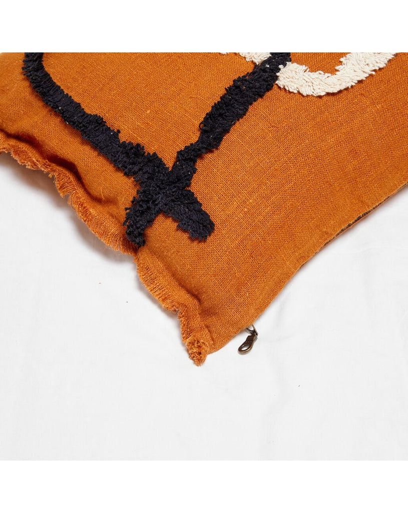 Housse De Coussin Tikri - Caramel - 3 Tailles