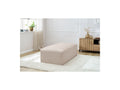 Megeve - Pouf Pour Canapé Modulable - Tissu Bouclette