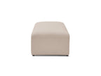 Megeve - Pouf Pour Canapé Modulable - Tissu Bouclette
