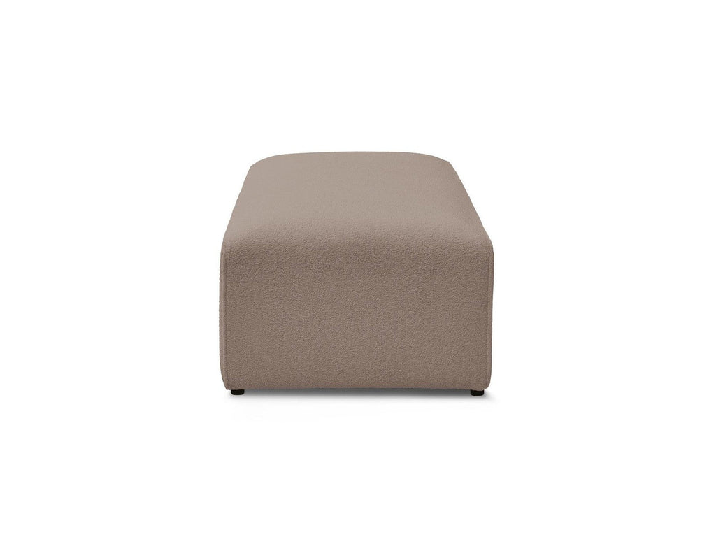 Megeve - Pouf Pour Canapé Modulable - Tissu Bouclette