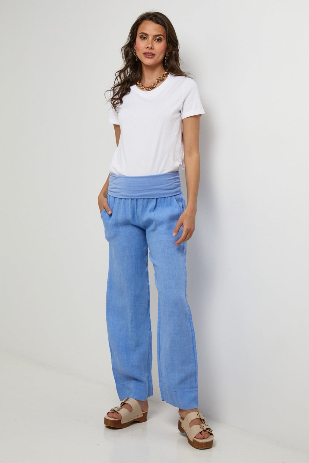 Pantalon - Indigo - Femme