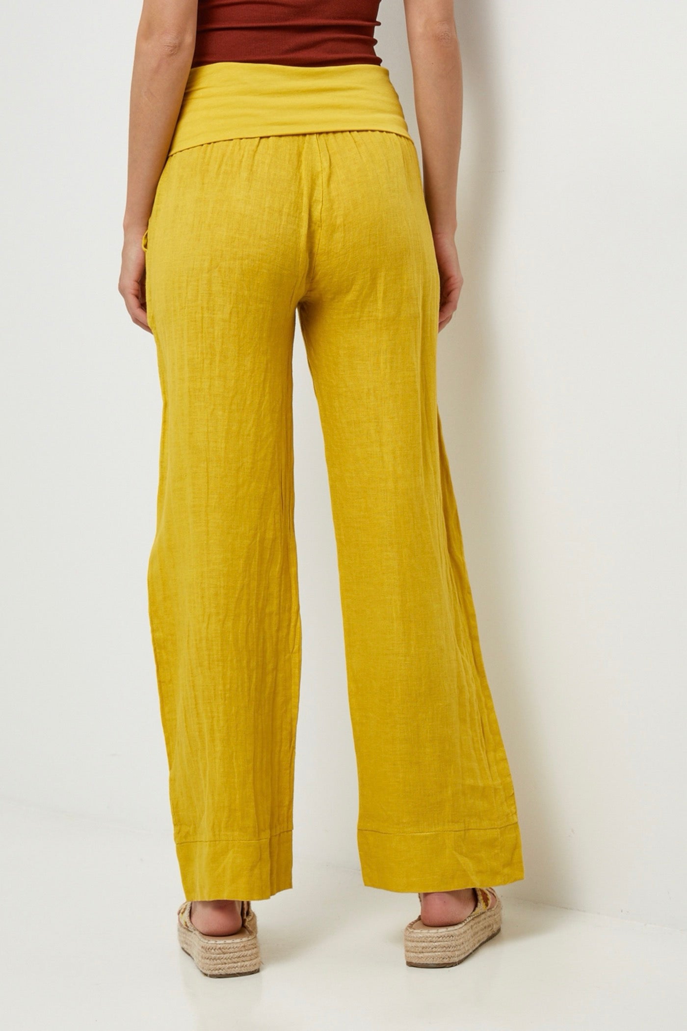 Pantalon - Jaune - Femme