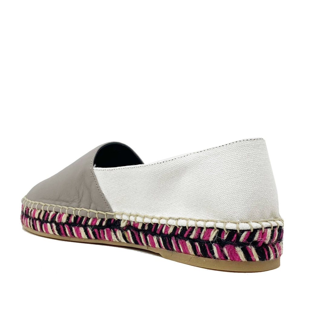 Espadrilles Off-White Leather - Beige - Femme