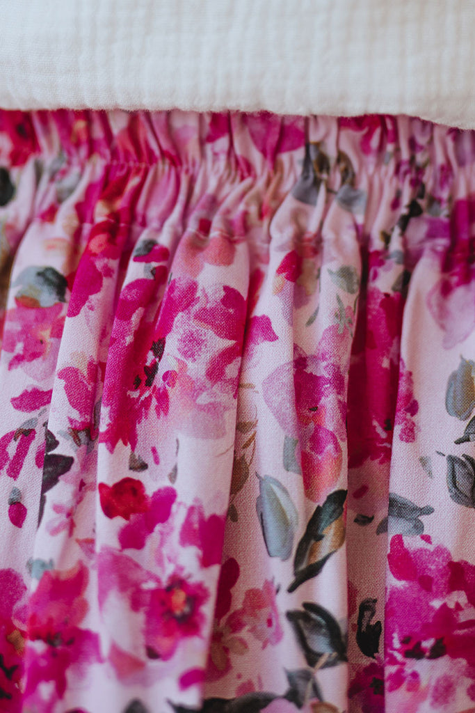Jupe Edma Rose Amour