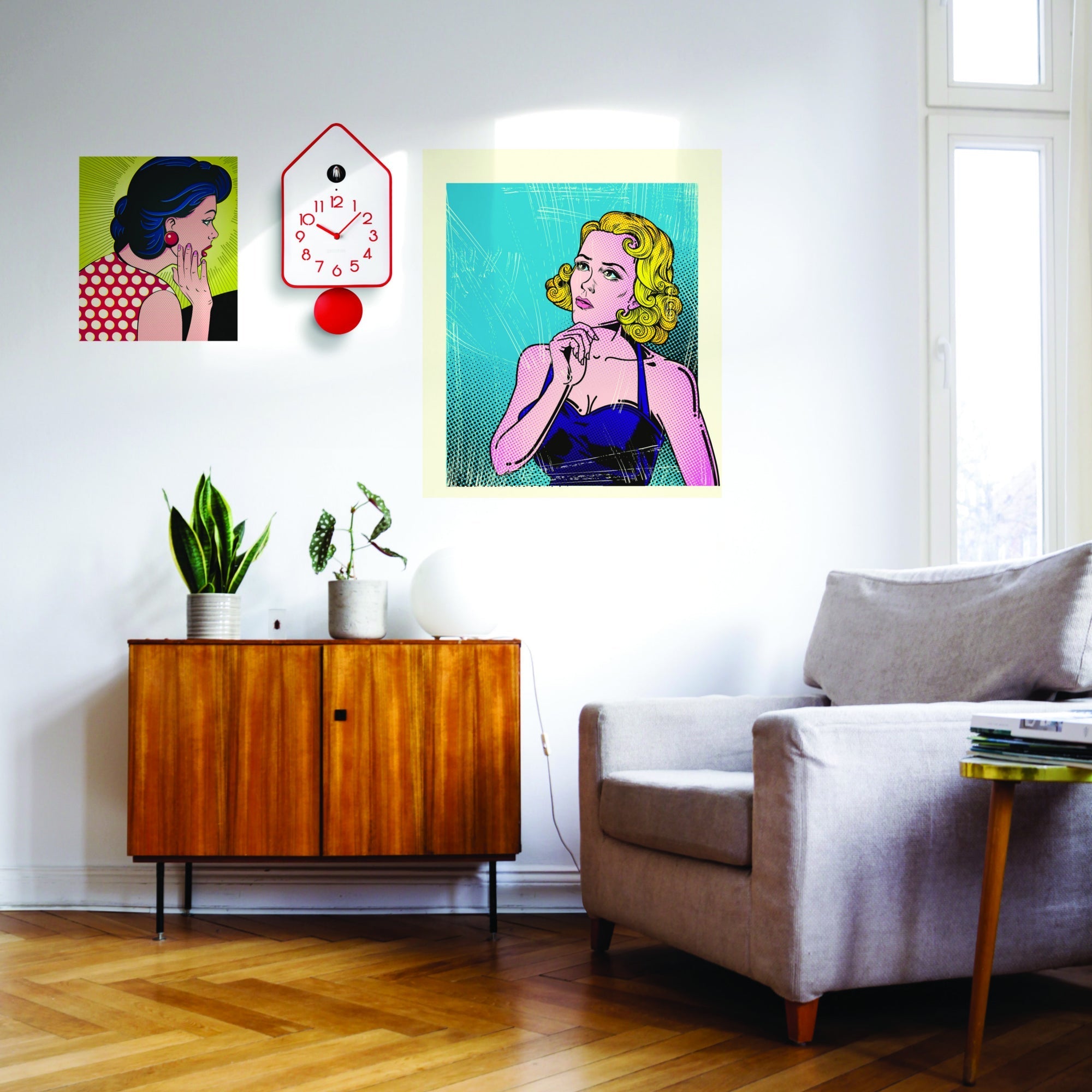 Horloge Murale Avec Pendule