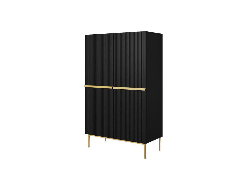 Kasha - Buffet Haut 2 Portes - Pieds Or