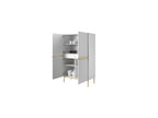 Kasha - Buffet Haut 2 Portes - Pieds Or