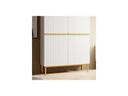 Kasha - Buffet Haut 2 Portes - Pieds Or