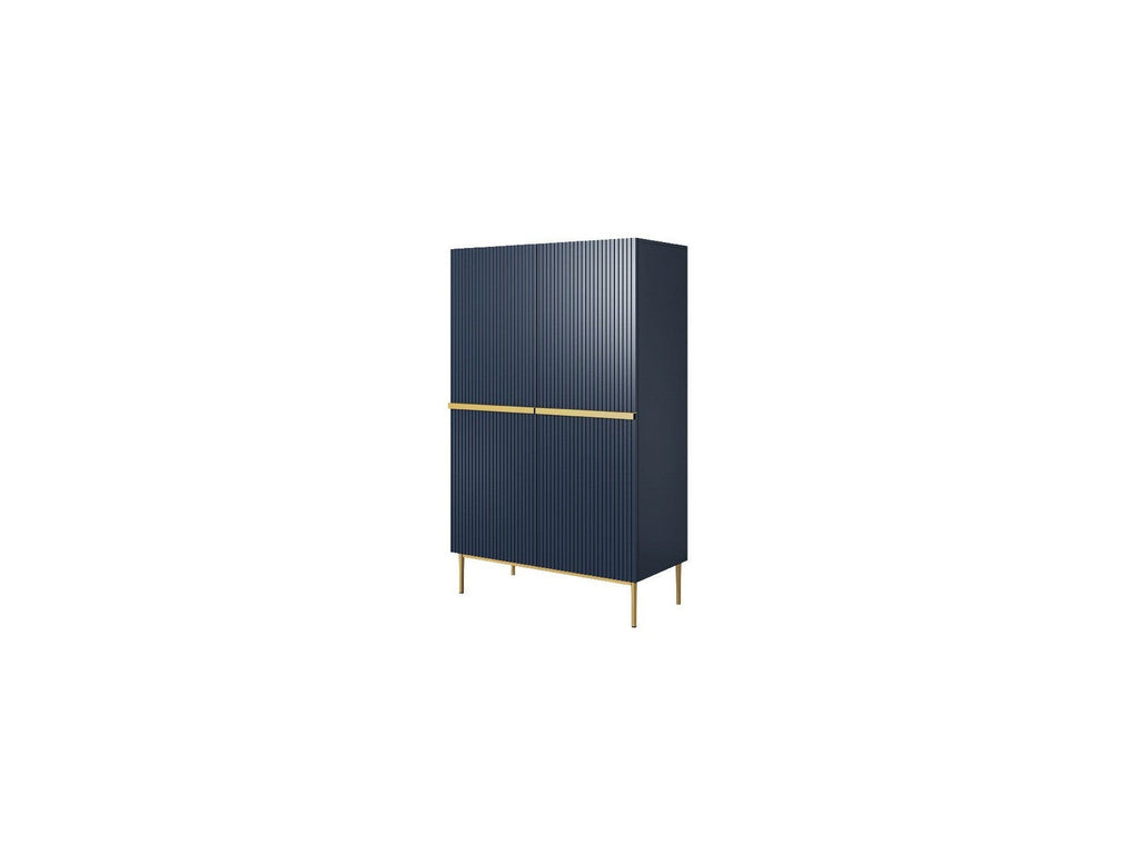 Kasha - Buffet Haut 2 Portes - Pieds Or