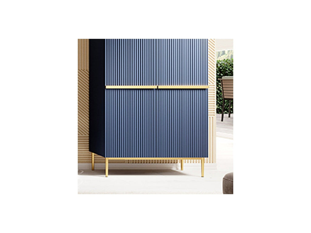 Kasha - Buffet Haut 2 Portes - Pieds Or
