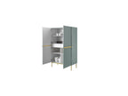 Kasha - Buffet Haut 2 Portes - Pieds Or