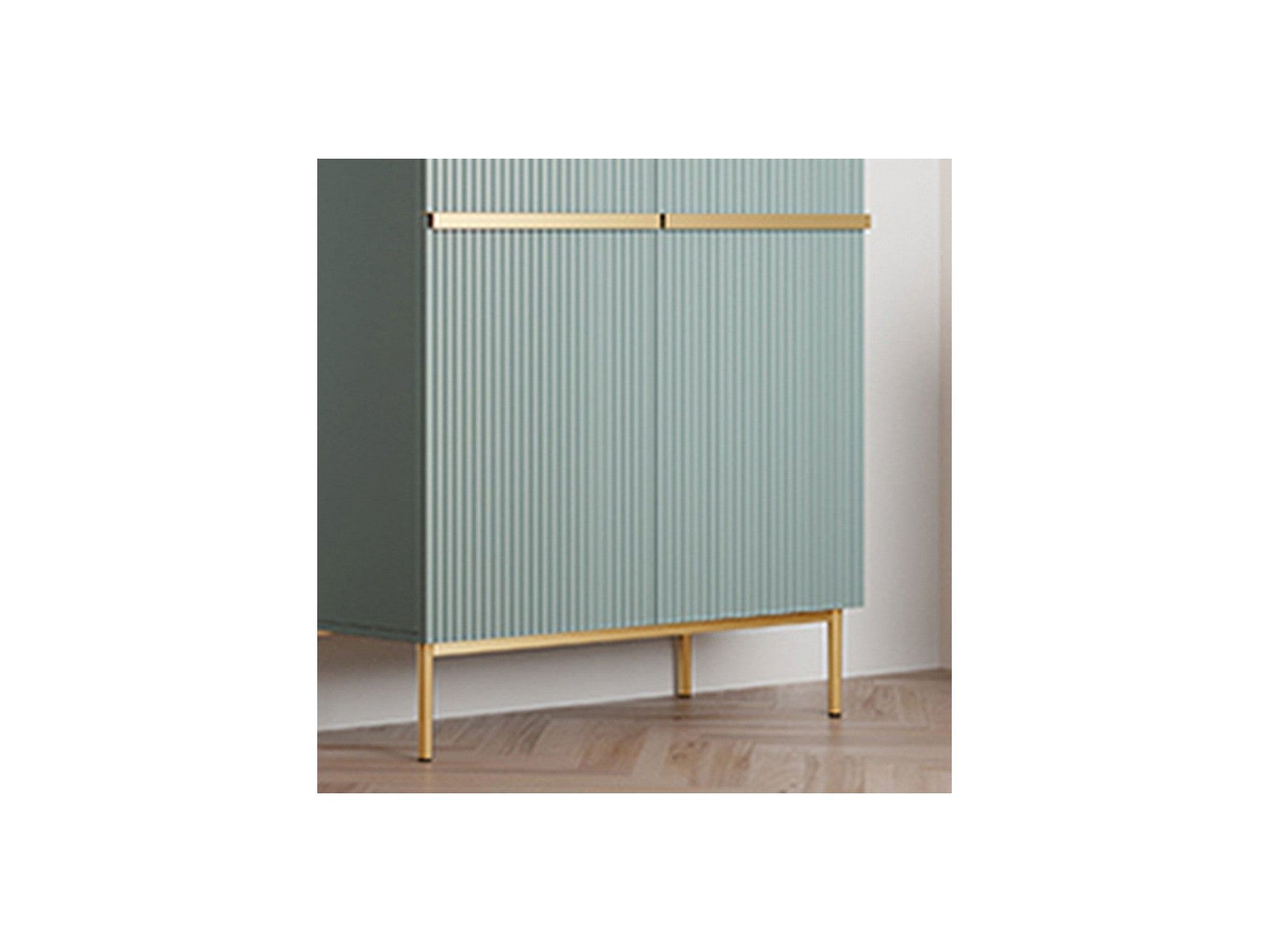Kasha - Buffet Haut 2 Portes - Pieds Or