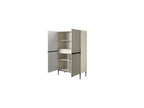 Kasha - Buffet Haut 2 Portes - Pieds Noir