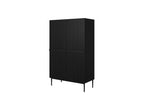 Kasha - Buffet Haut 2 Portes - Pieds Noir
