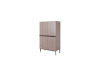 Kasha - Buffet Haut 2 Portes - Pieds Noir