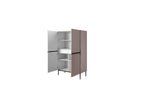 Kasha - Buffet Haut 2 Portes - Pieds Noir