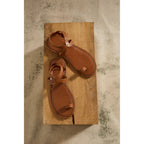 Sandales En Cuir Irene Bis - Camel