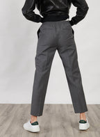 Maison Standards - Pantalon Ceinture Elastique - Gris Chiné - Femme - Maison Standards