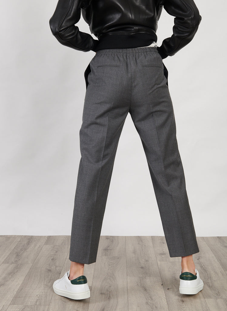 Maison Standards - Pantalon Ceinture Elastique - Gris Chiné - Femme - Maison Standards