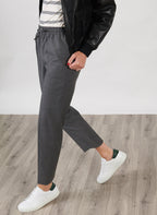 Maison Standards - Pantalon Ceinture Elastique - Gris Chiné - Femme - Maison Standards