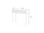 Kasha - Console 2 Tiroirs - Pieds Or