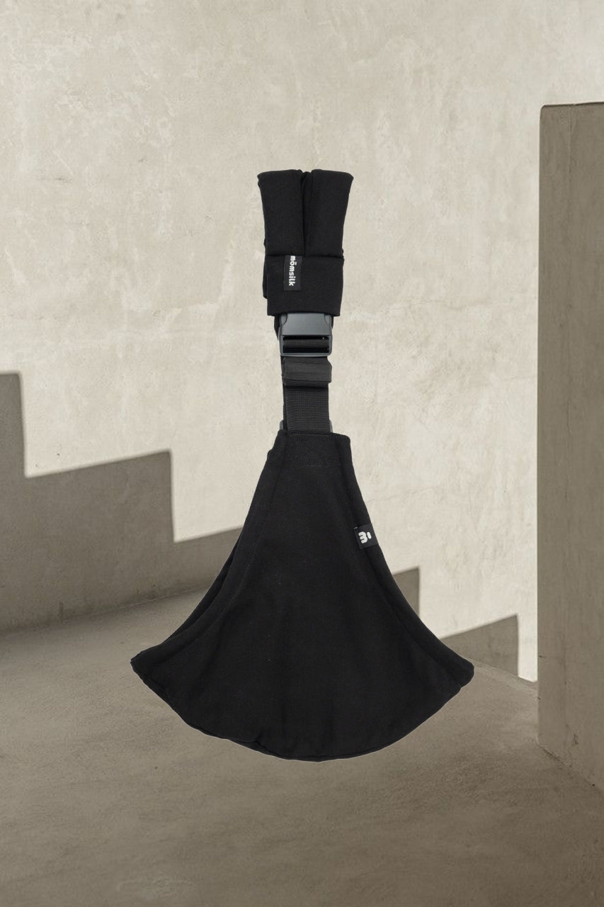 Porte-bébé MomSwing - Noir Intense