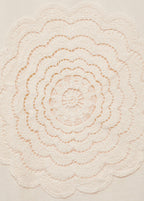 T-Shirt Brodé Fleur En Crochet