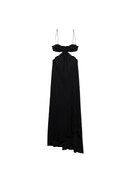 Robe À Découpes Bas Asymétrique