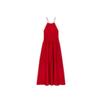 Robe À Emmanchures Américaines Dos Croisé