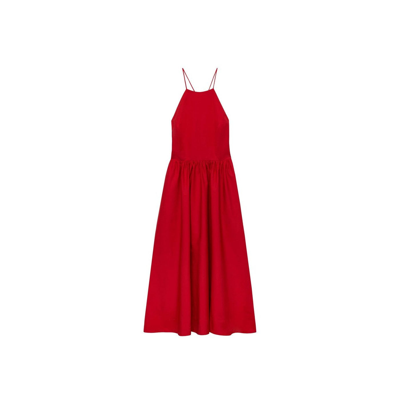 Robe À Emmanchures Américaines Dos Croisé