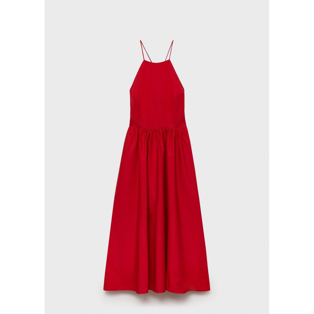 Robe À Emmanchures Américaines Dos Croisé