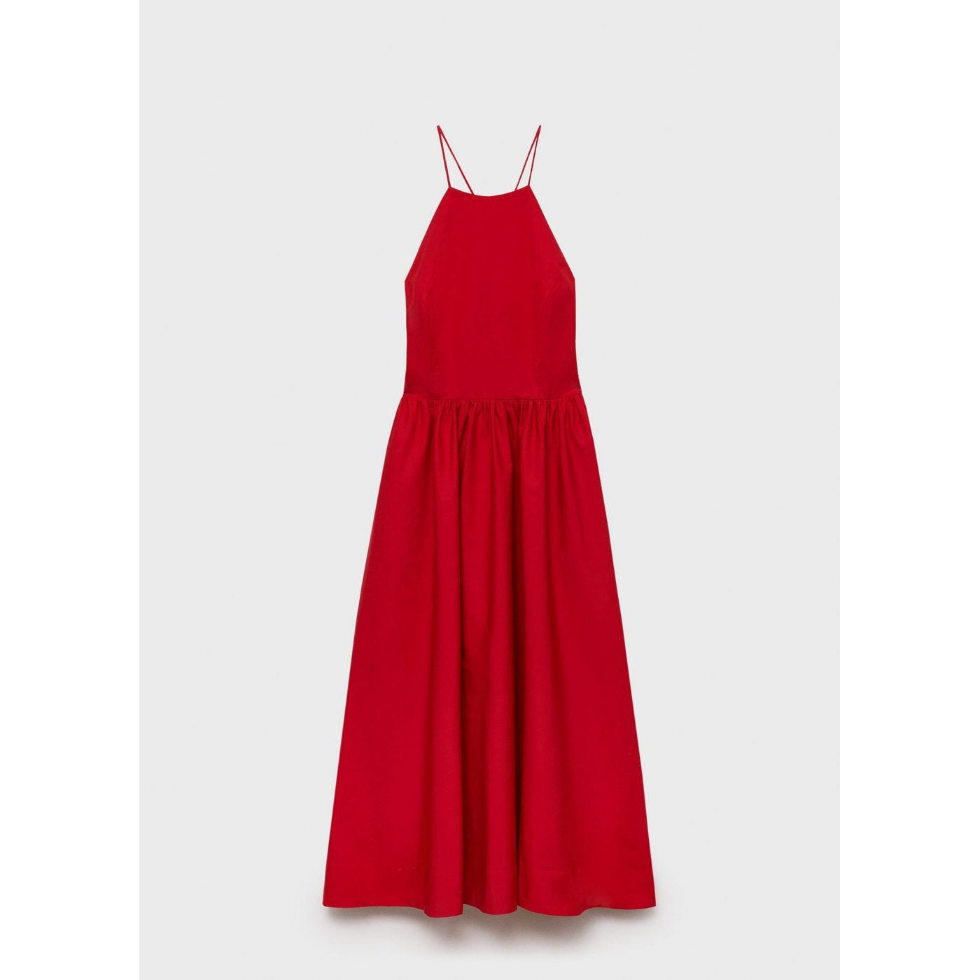 Robe À Emmanchures Américaines Dos Croisé