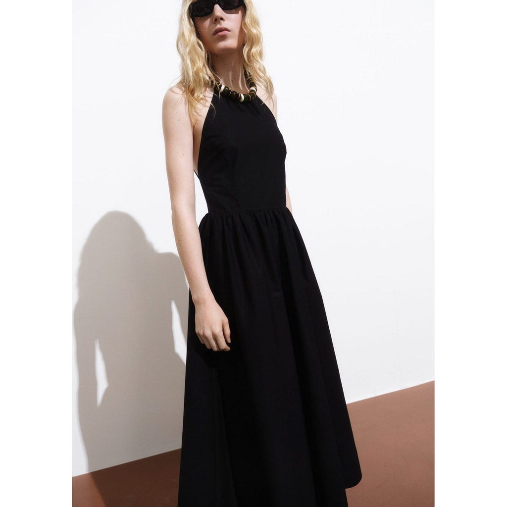 Robe À Emmanchures Américaines Dos Croisé