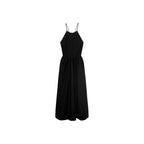 Robe À Emmanchures Américaines Dos Croisé