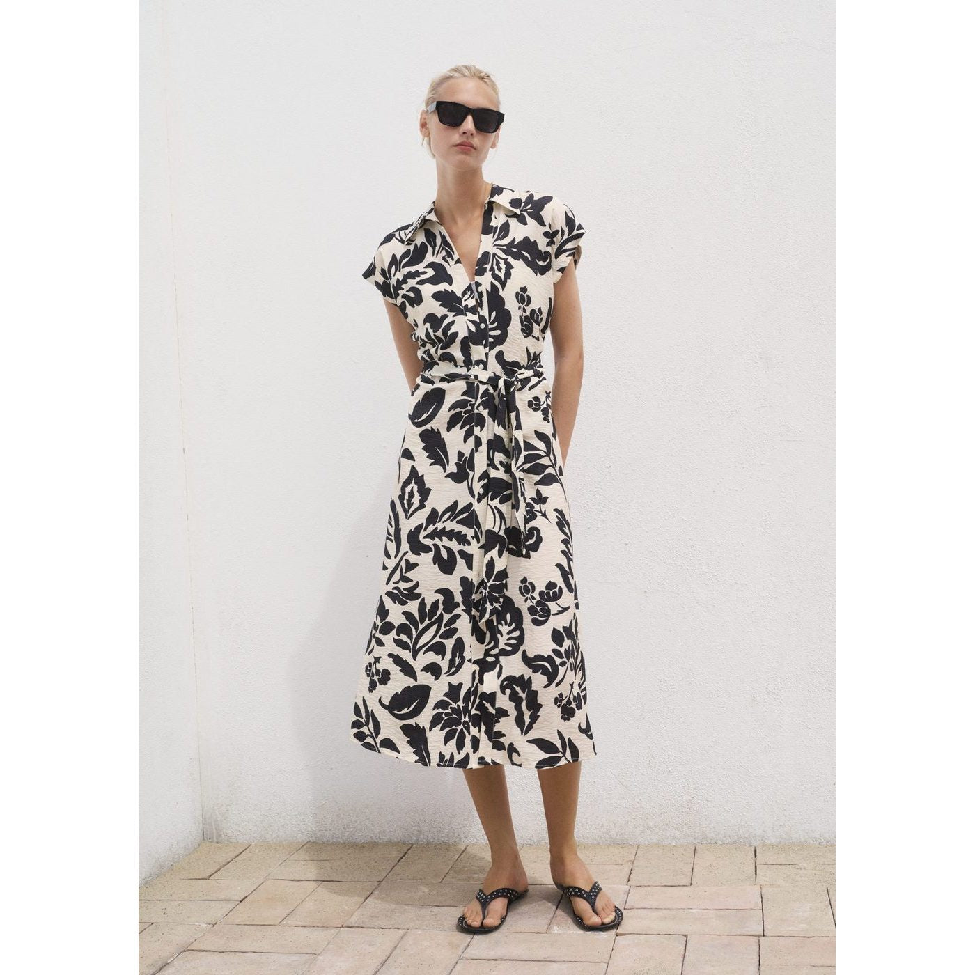 Robe Chemisier Imprimé Floral