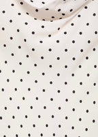 Robe Midi Encolure Drapée
