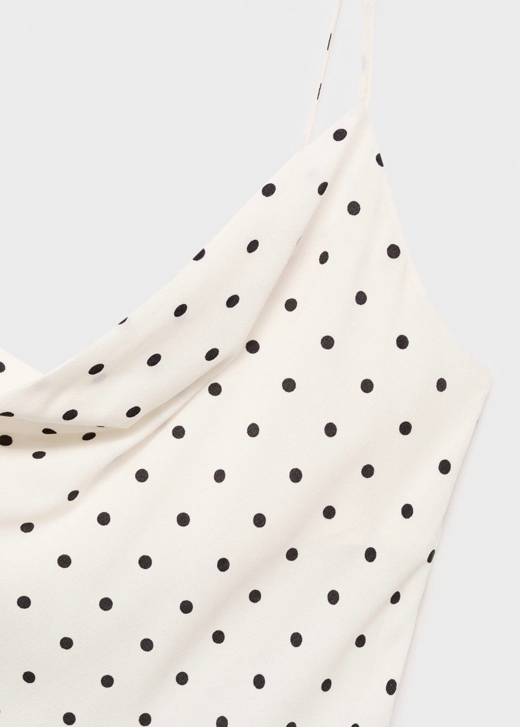 Robe Midi Encolure Drapée