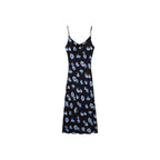 Robe Midi Encolure Drapée