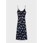 Robe Midi Encolure Drapée